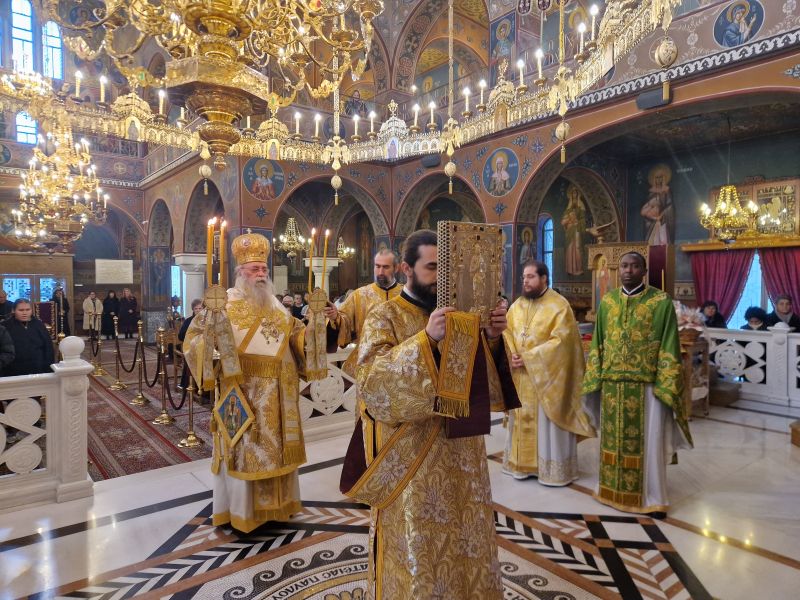 Πρωτοχρονιά στην Ιερά Μητρόπολη Δράμας